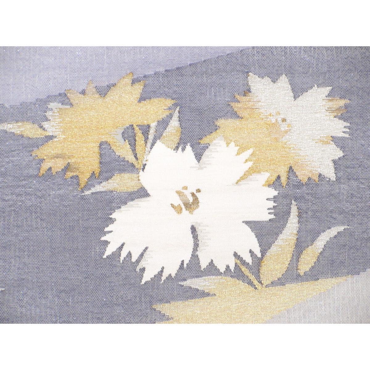 【未使用品】夏袋帯　すくい織