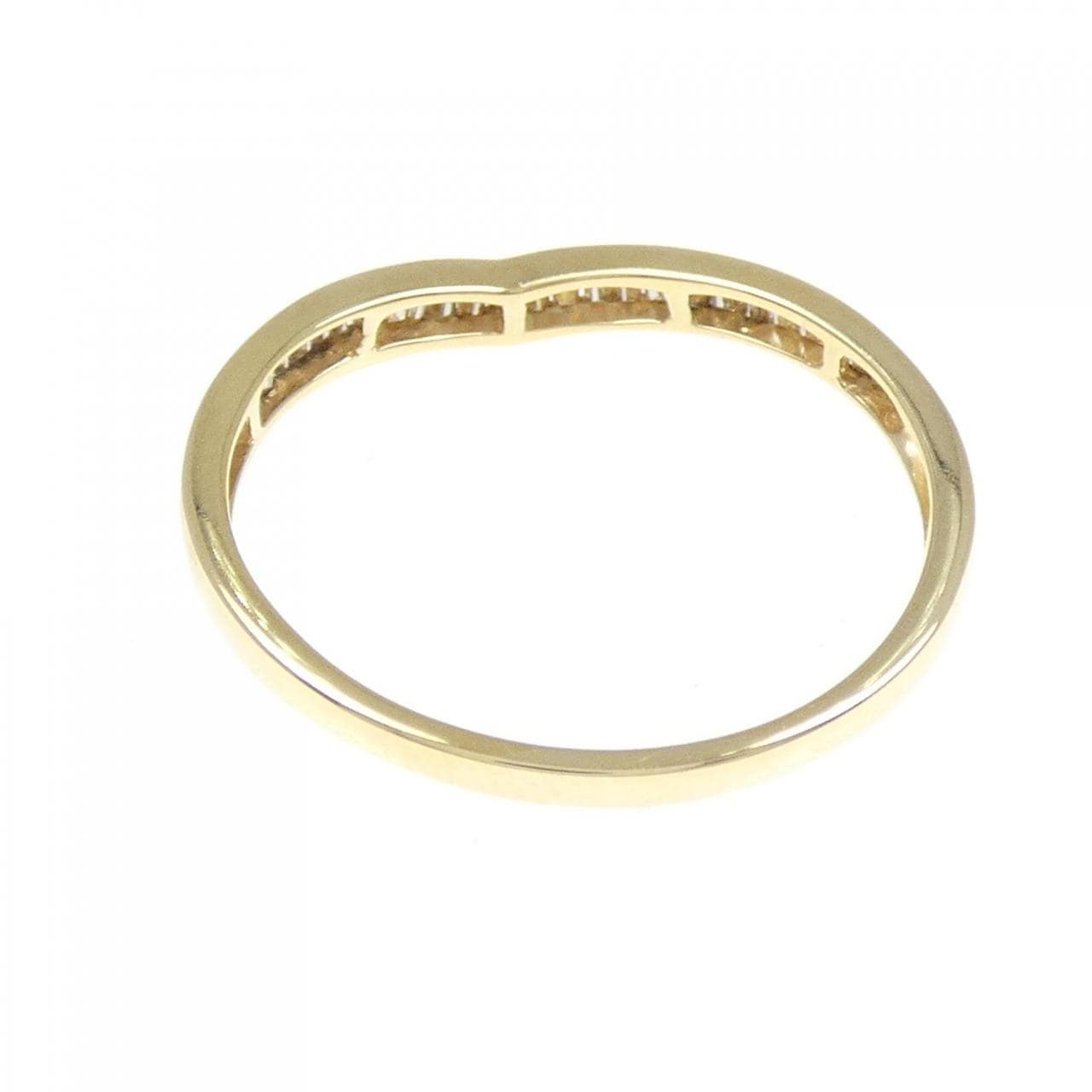 K18YG ダイヤモンド リング 0.26CT