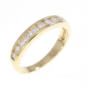 K18YG ダイヤモンド リング