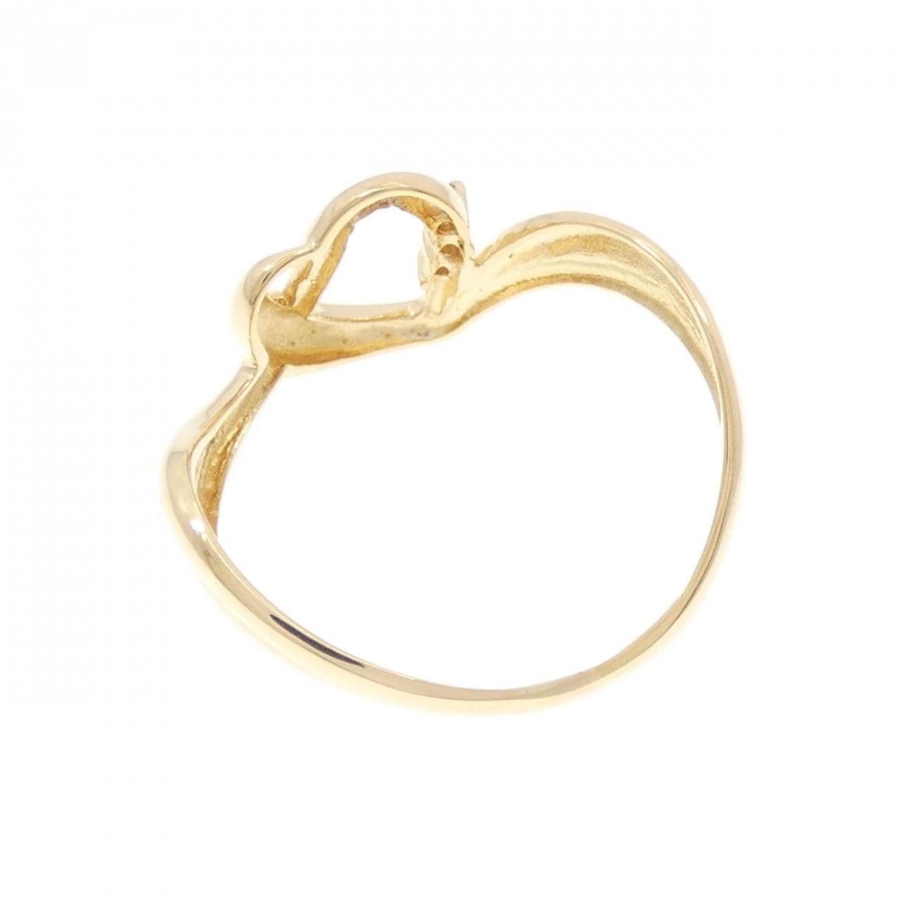 K18YG ダイヤモンド リング 0.02CT