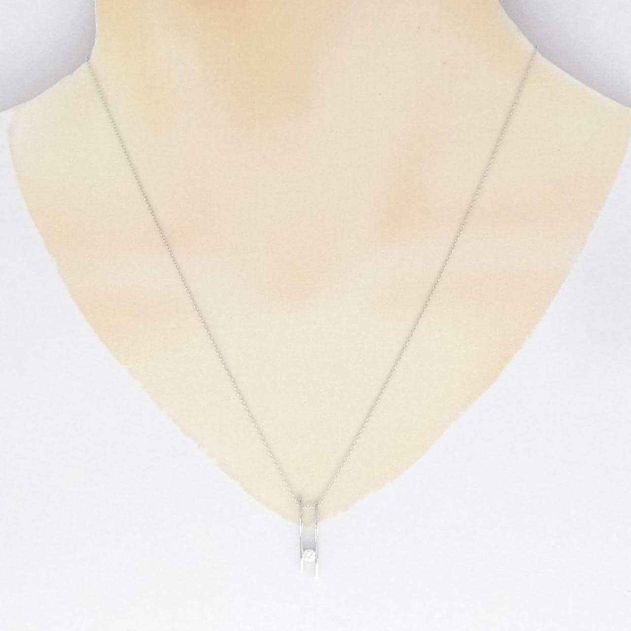 18KWG/K18WG Diamond Necklace