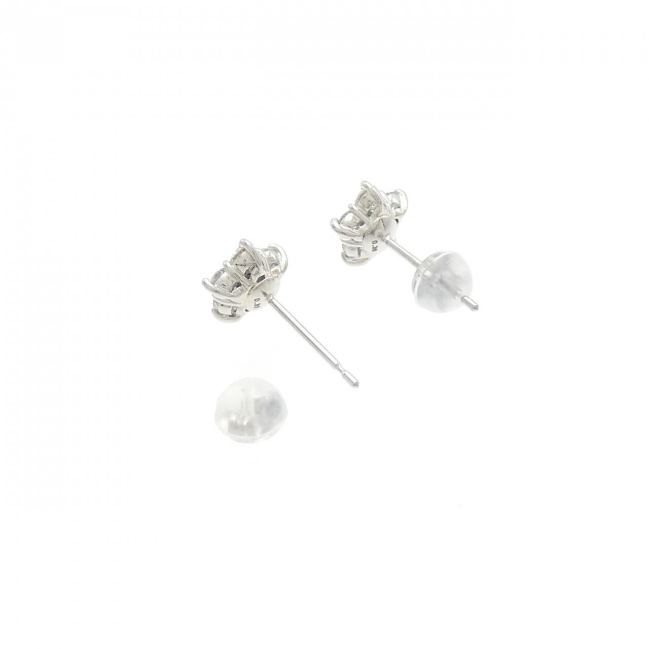 PT900 Diamond Earrings 0.60CT