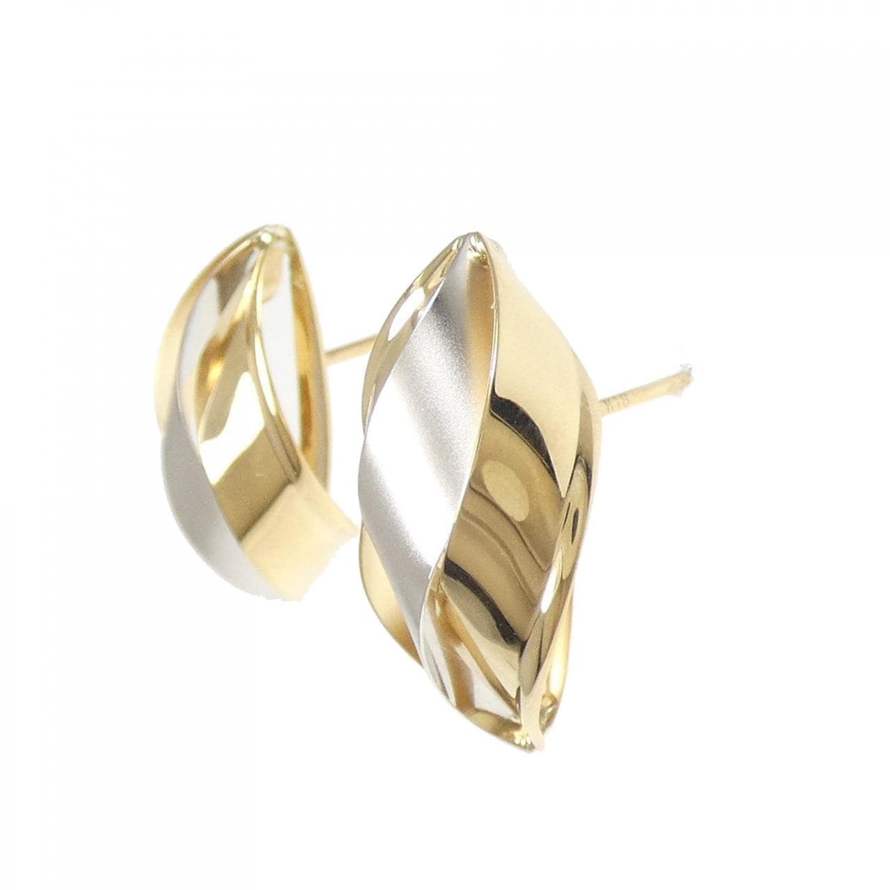 K18YG/PT900 ピアス