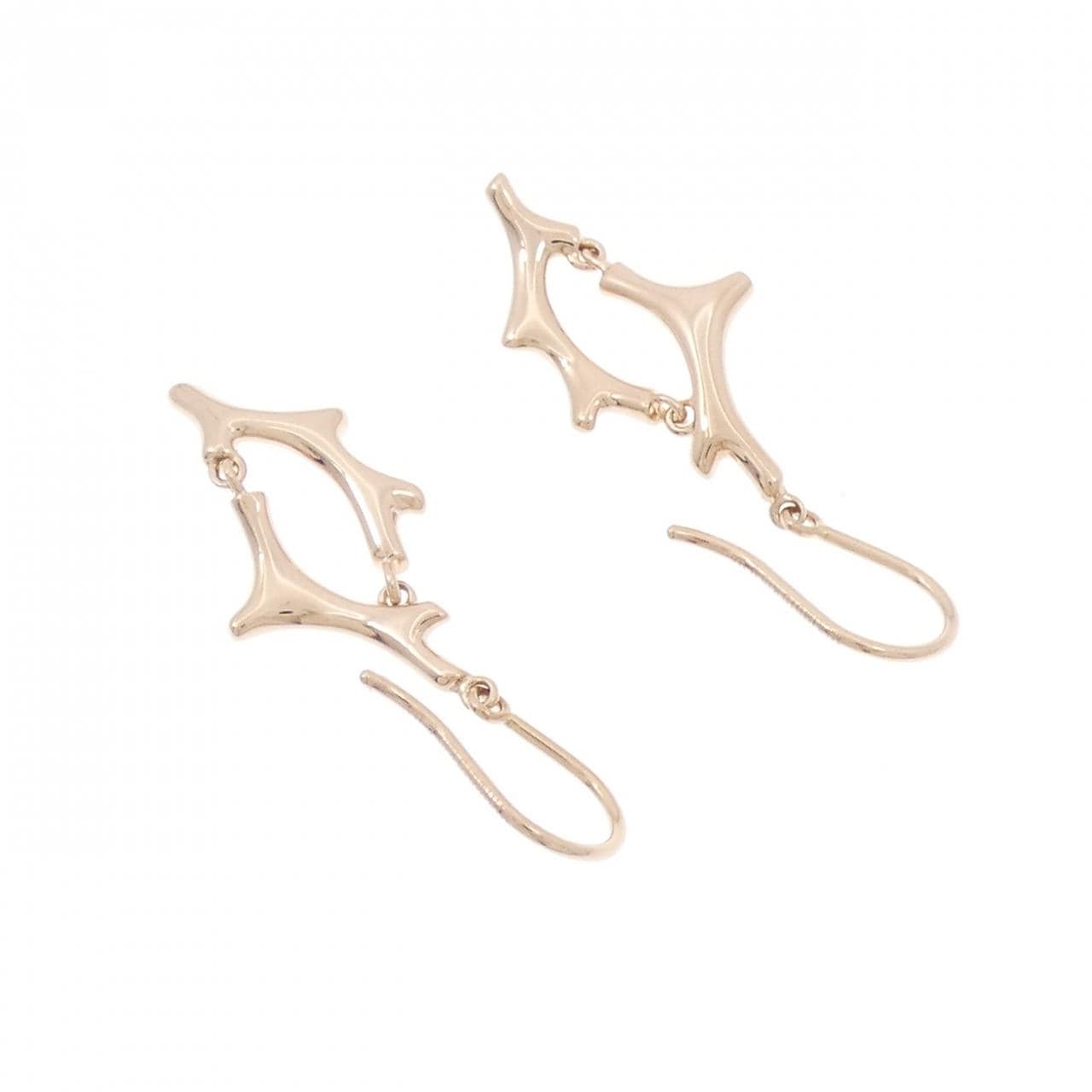 ミキモト ダイヤモンド ピアス 0.08CT