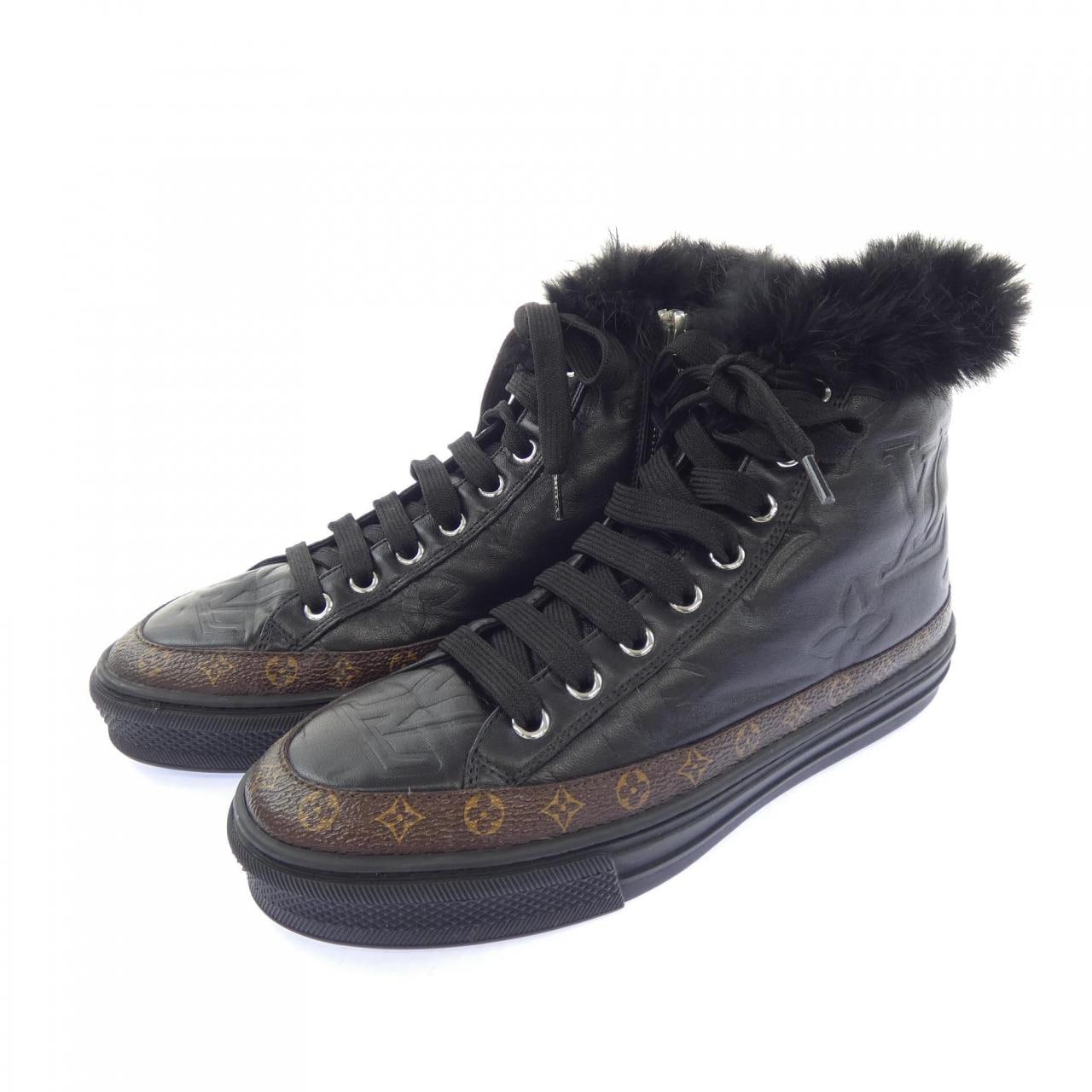 ルイヴィトン LOUIS VUITTON ファー ステラーライン スニーカー