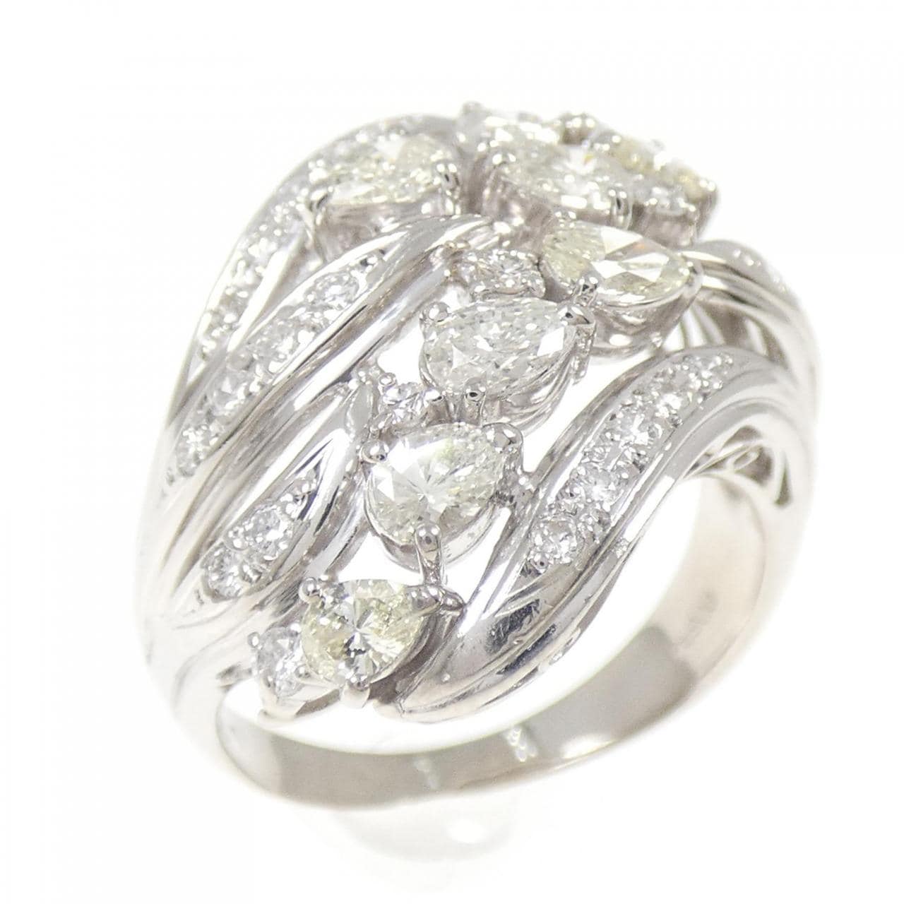PT900 ダイヤモンド リング 1.09CT