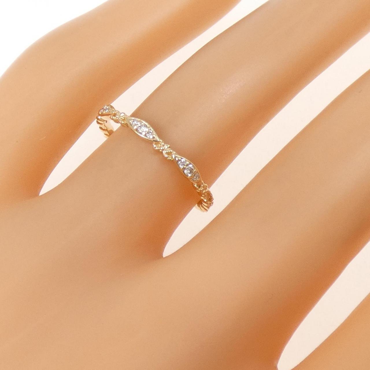 アガット ダイヤモンド リング 0.06CT
