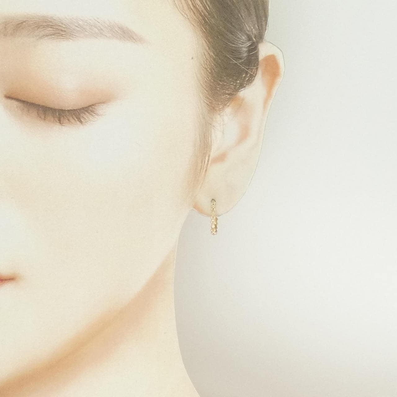 アガット K10YG ピアス