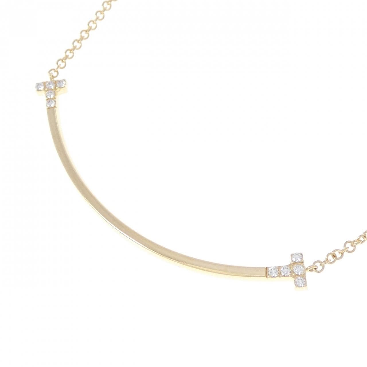 ティファニー Tスマイル スモール ネックレス