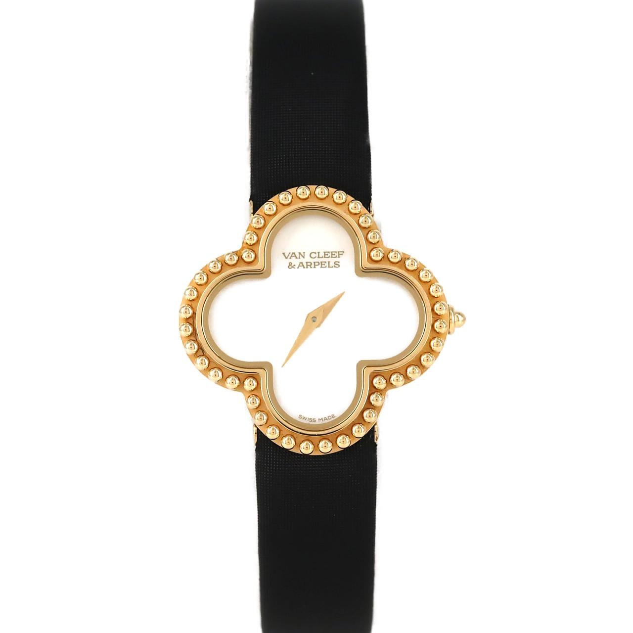 ヴァンクリーフ&アーペル アルハンブラ YG 136574/VCARD22000 YG クォーツ