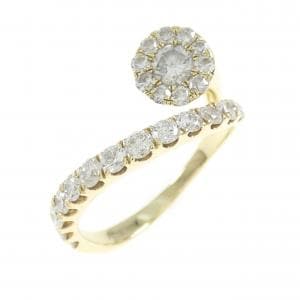 K18YG ダイヤモンド リング 1.00CT