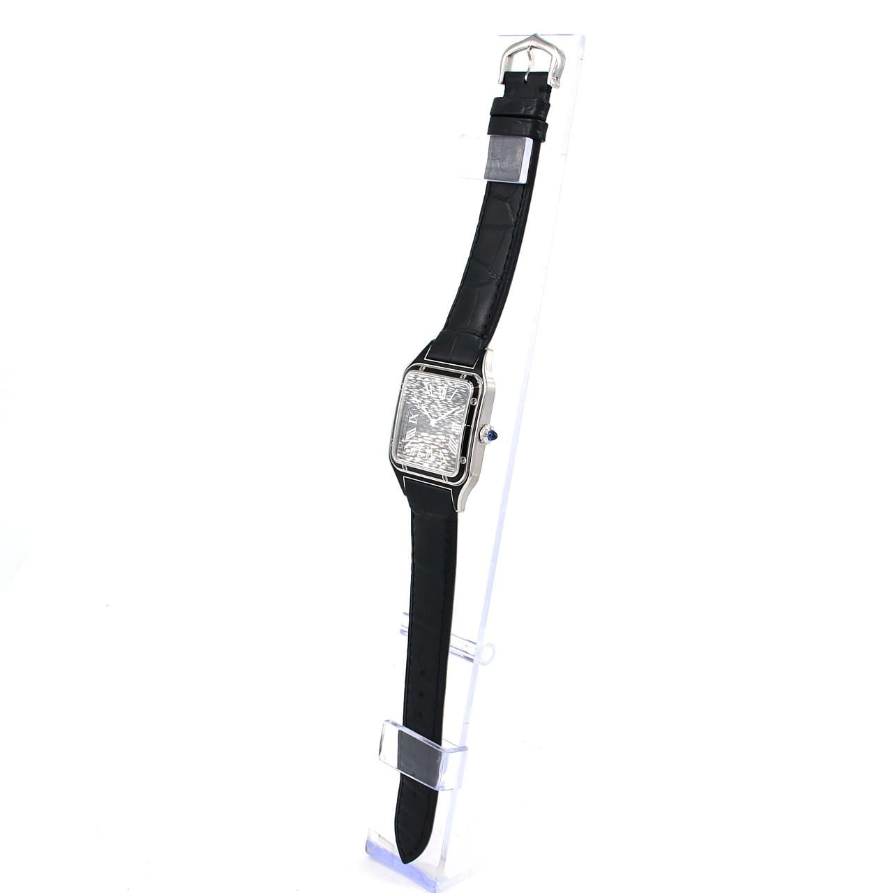 Cartier Santos Dumont LM WSSA0046 SS Manual Winding