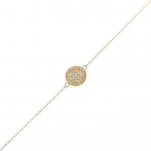 K18YG ダイヤモンド ブレスレット 0.12CT