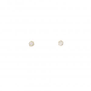 K18YG ダイヤモンド ピアス