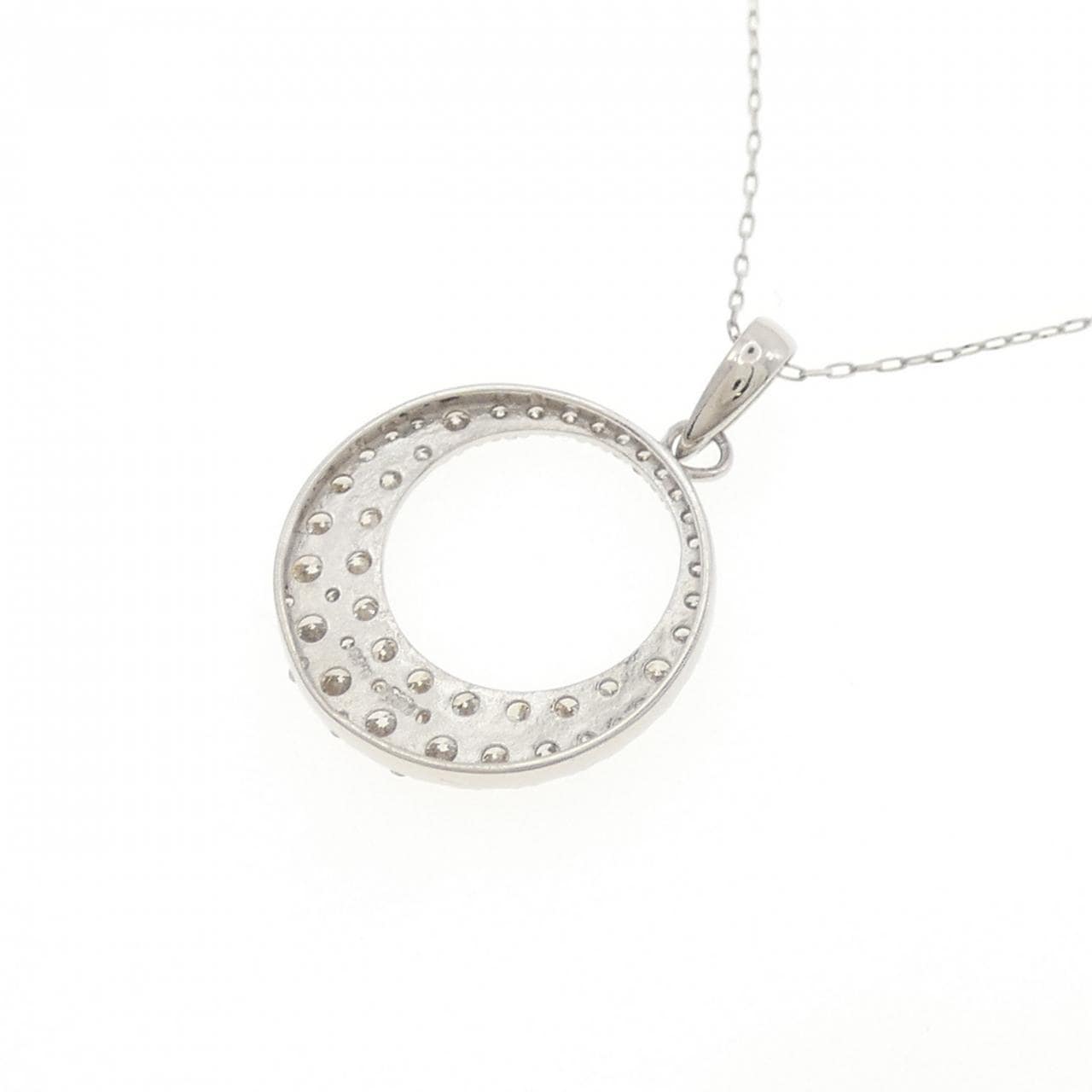 【新品】PT900 ダイヤモンド ネックレス 0.50CT