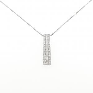 PT900/PT850 ダイヤモンド ネックレス 1.55CT