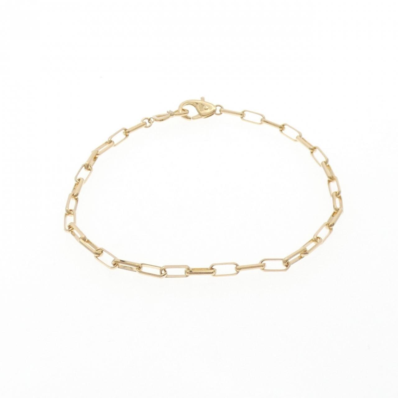 K18YG リボン ブレスレット