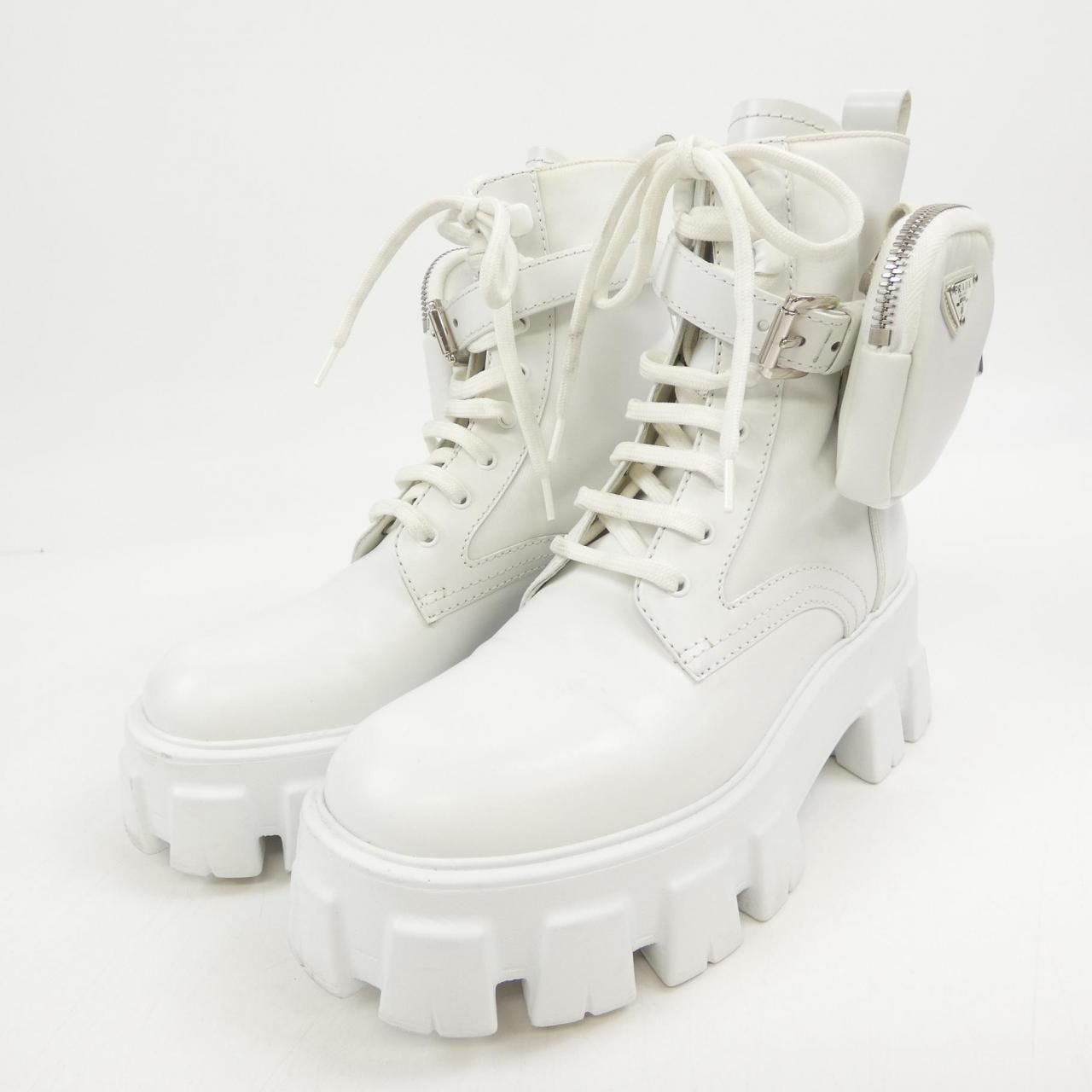 Prada PRADA Monolith Triangle Logo 1T255M靴