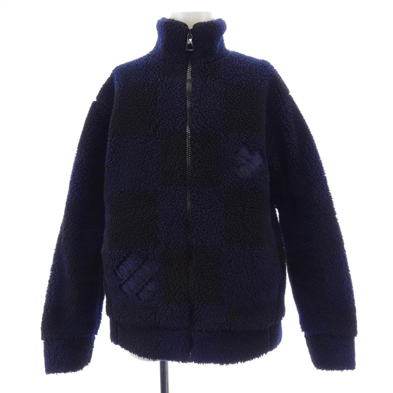 LOUIS VUITTON Vuitton 提花 Damier 抓绒外套 HMY05WLZ8