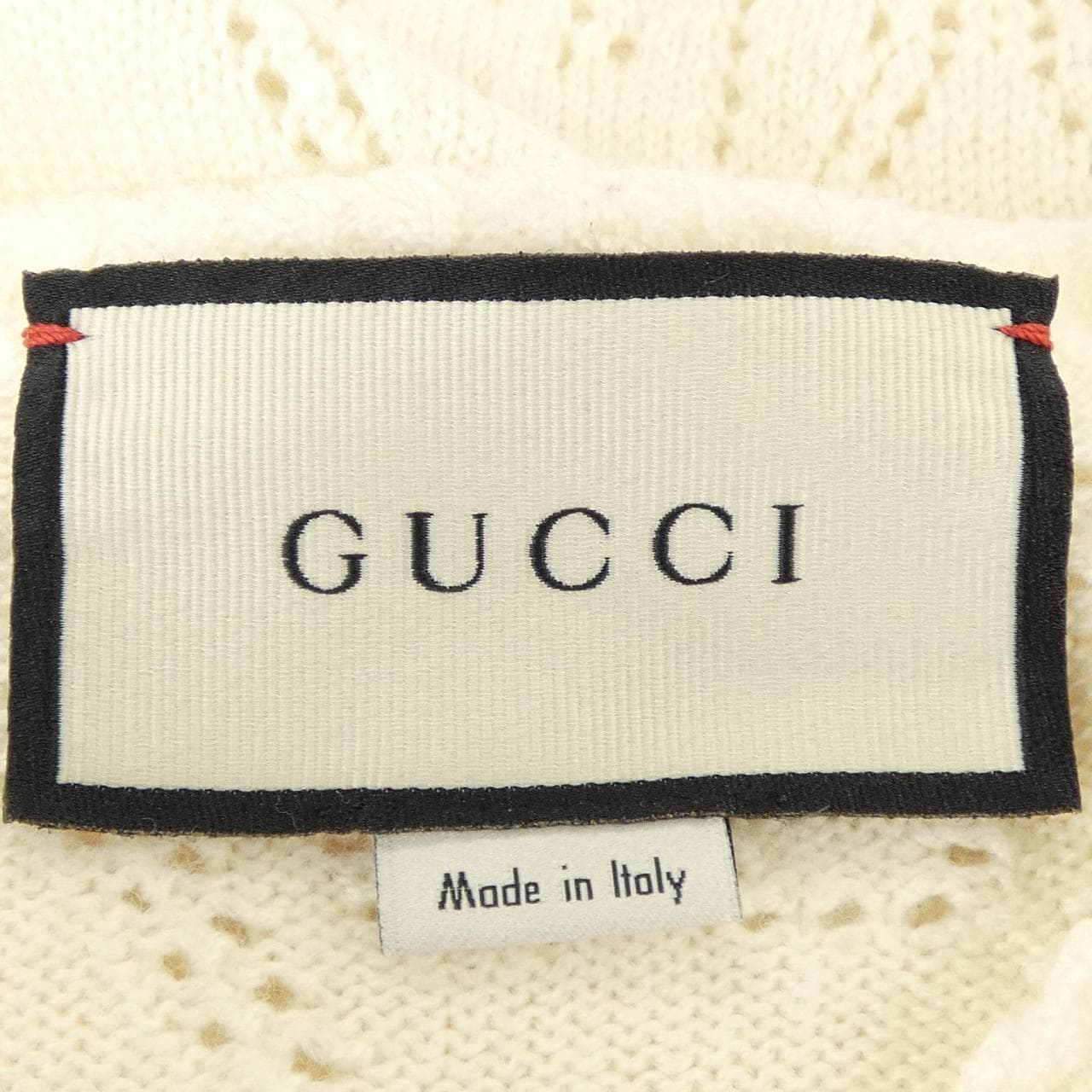 グッチ GUCCI GGパーフォレーテッドウールクロップドセーター 642115 XKBL7 ニット