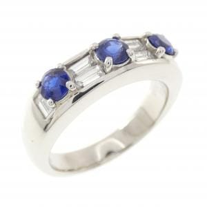 PT900 サファイヤ リング 0.88CT