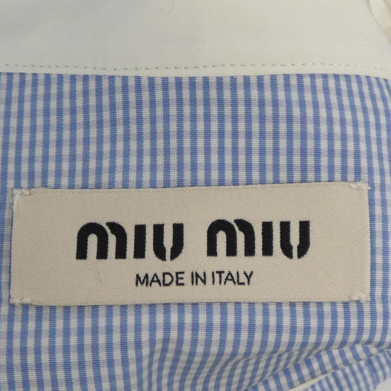 ミュウミュウ MIU MIU MK1673 10BU シャツ