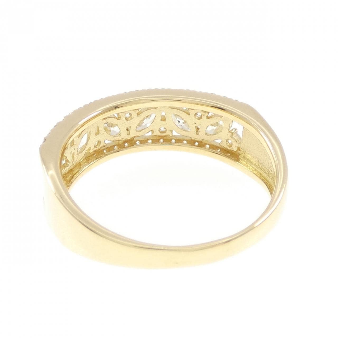 【新品】K18YG ダイヤモンド リング 0.75CT