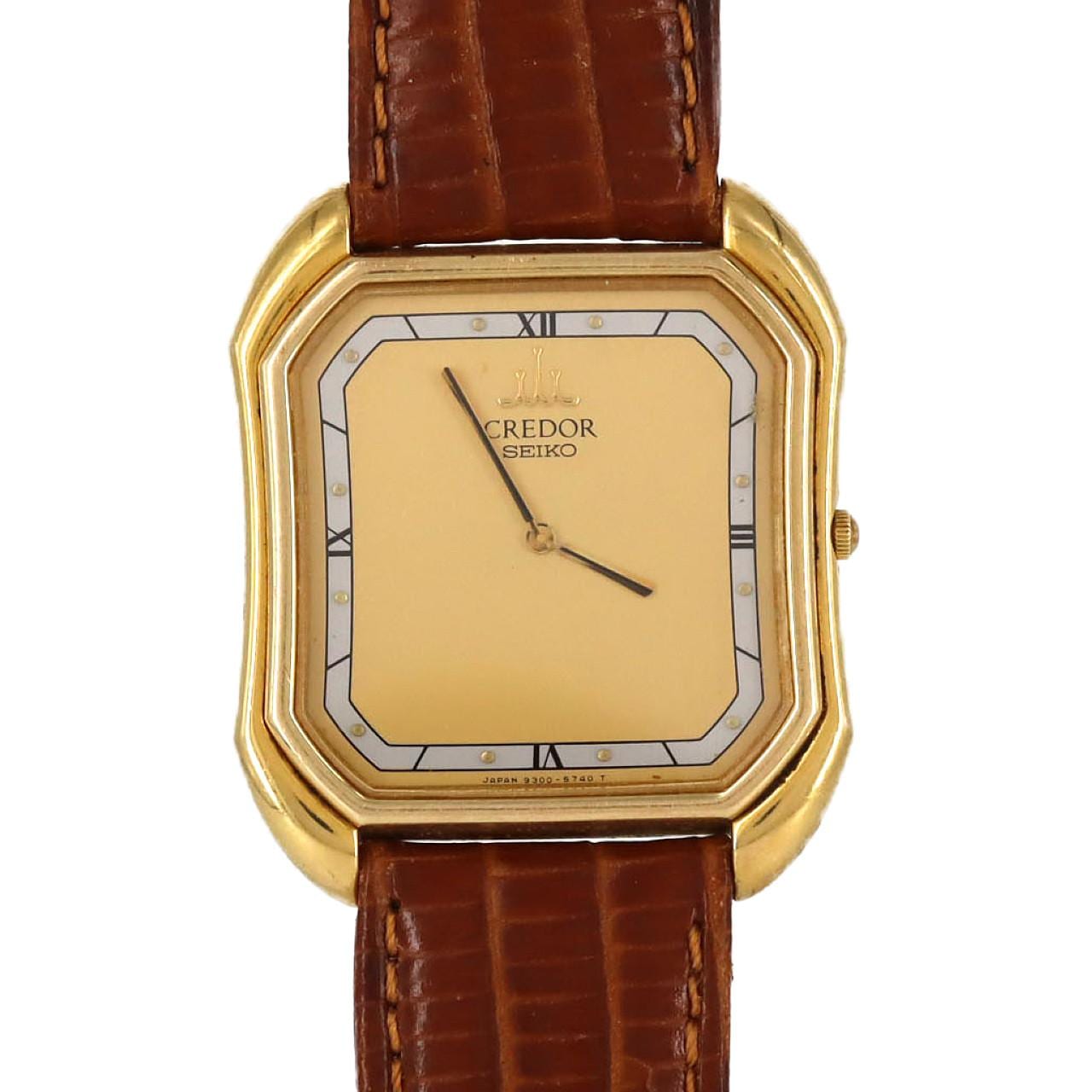 [无维护特价] SEIKO Credor YG 9300-5490 YG石英