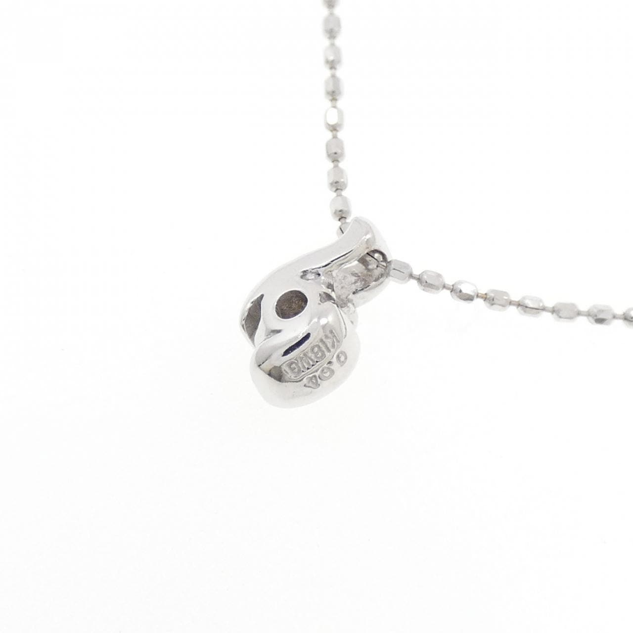 K18WG ダイヤモンド ネックレス 0.04CT