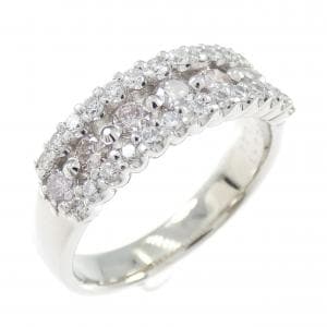 PT900 ピンクダイヤモンド リング 0.41CT