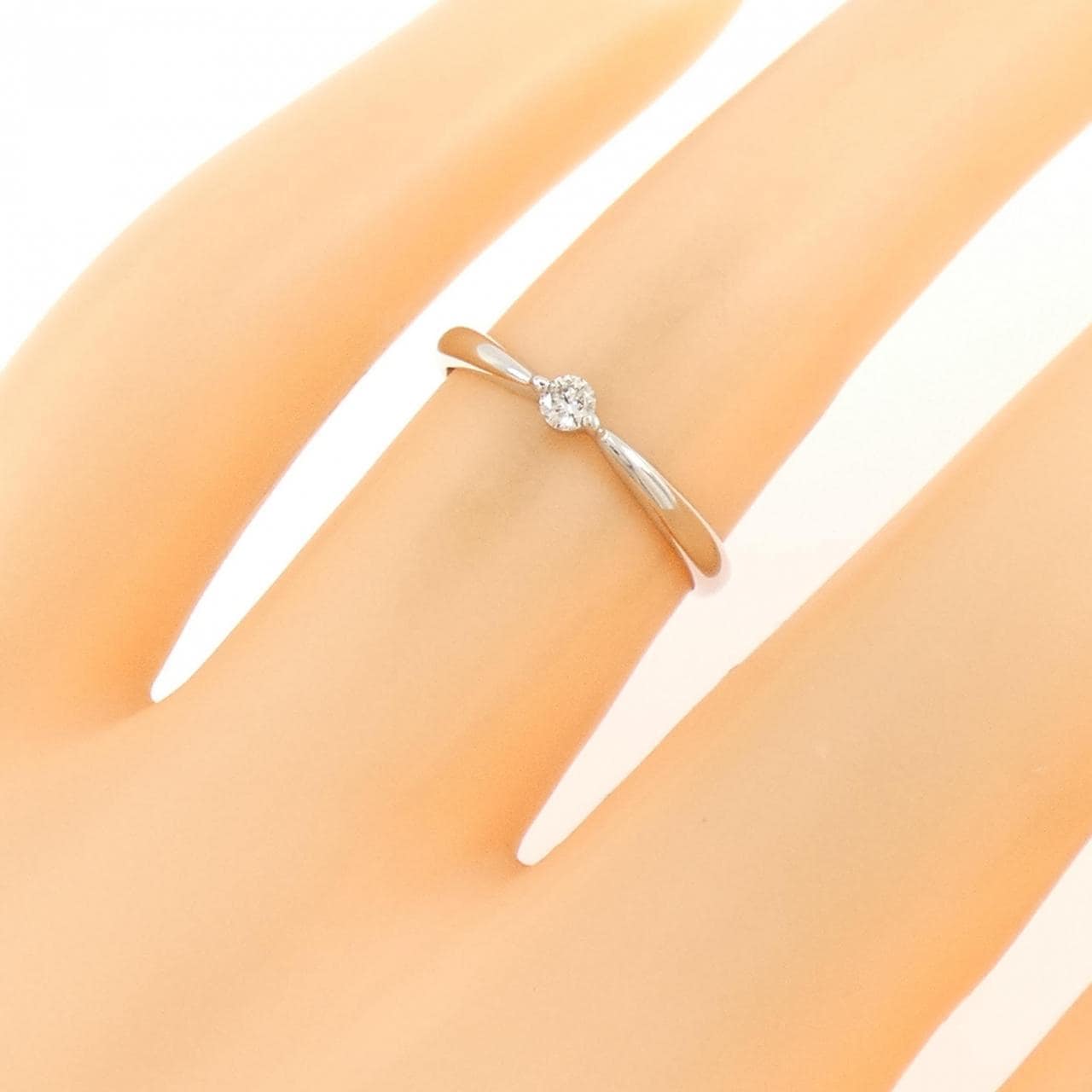 PT900 ダイヤモンド リング 0.05CT
