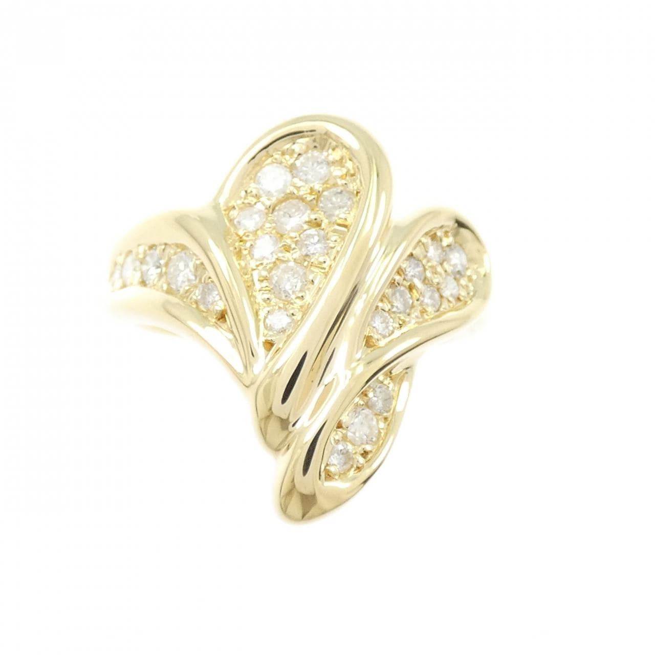 K18YG ダイヤモンド リング 0.50CT