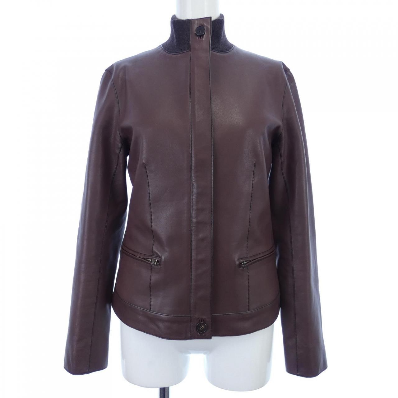 HERMES HERMES Leather Jacket