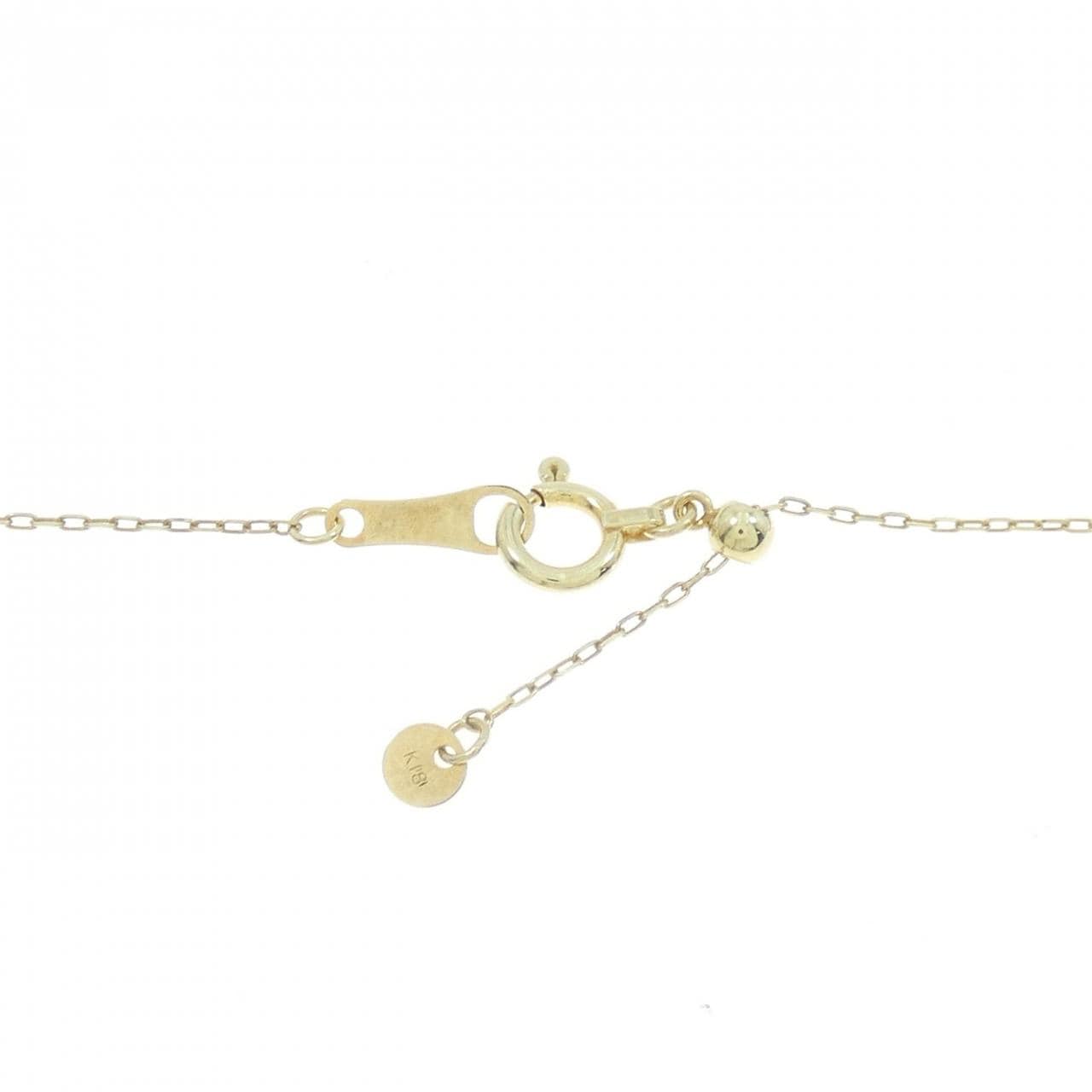 【新品】K18YG ダイヤモンド ネックレス 0.33CT