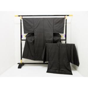【未使用品】男物 大島紬 100山 きもの・羽織 2点セット