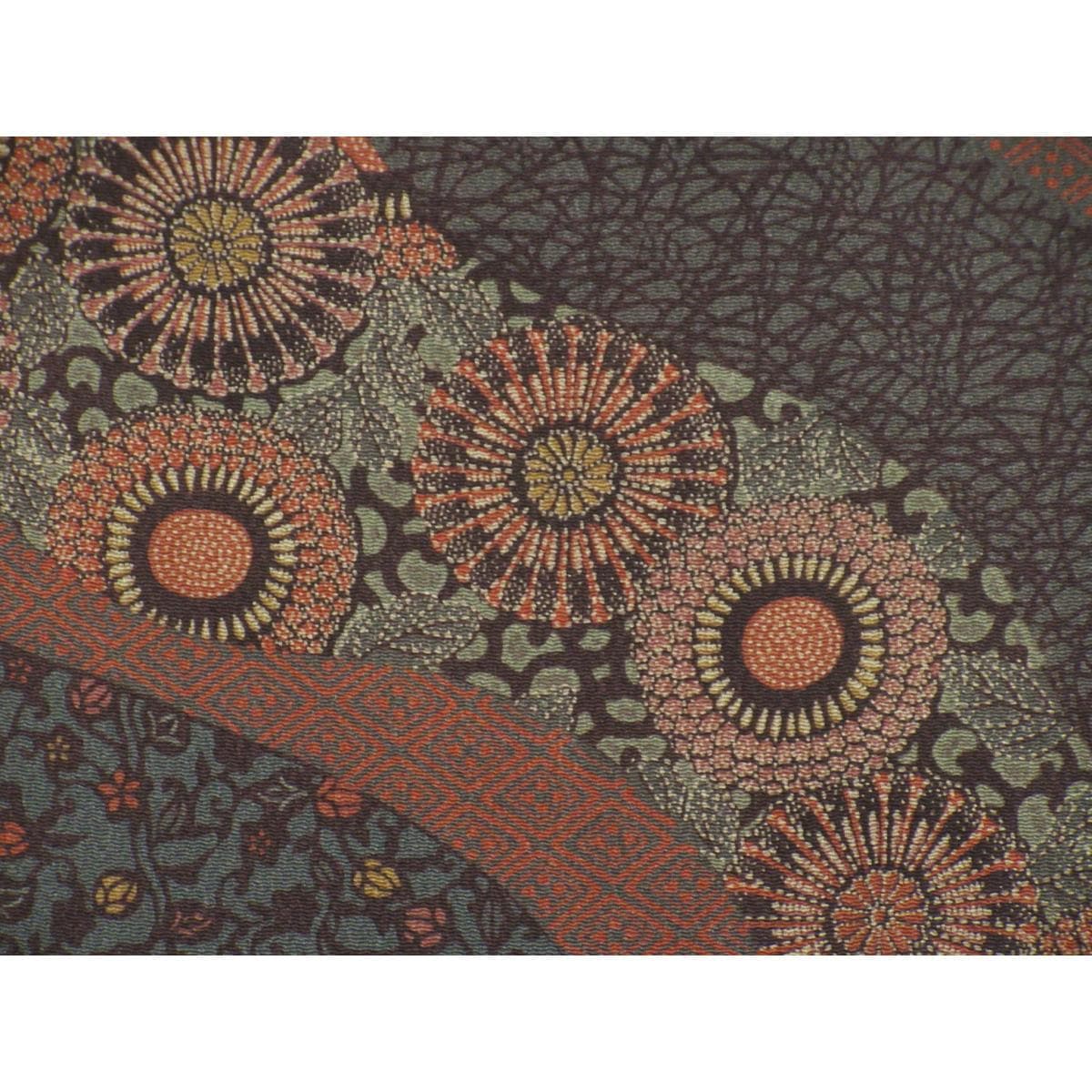 【未使用品】小紋　京友禅【細合俊男】