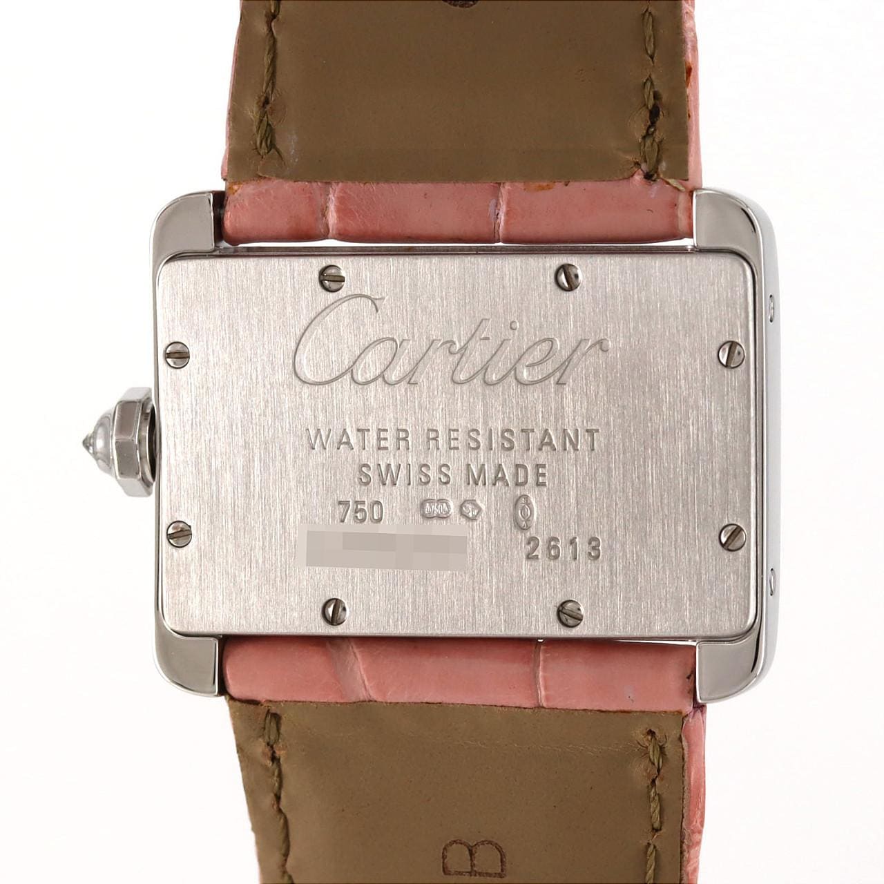 カルティエ ミニタンクディヴァン WG/2D WA301236 WG クォーツ