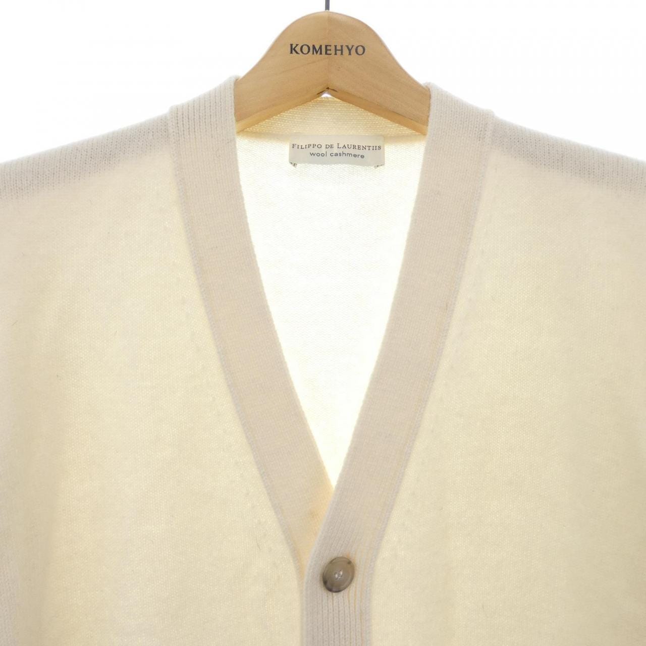 フィリッポデローレンティス FILIPPO DE LAURENTIIS カーディガン