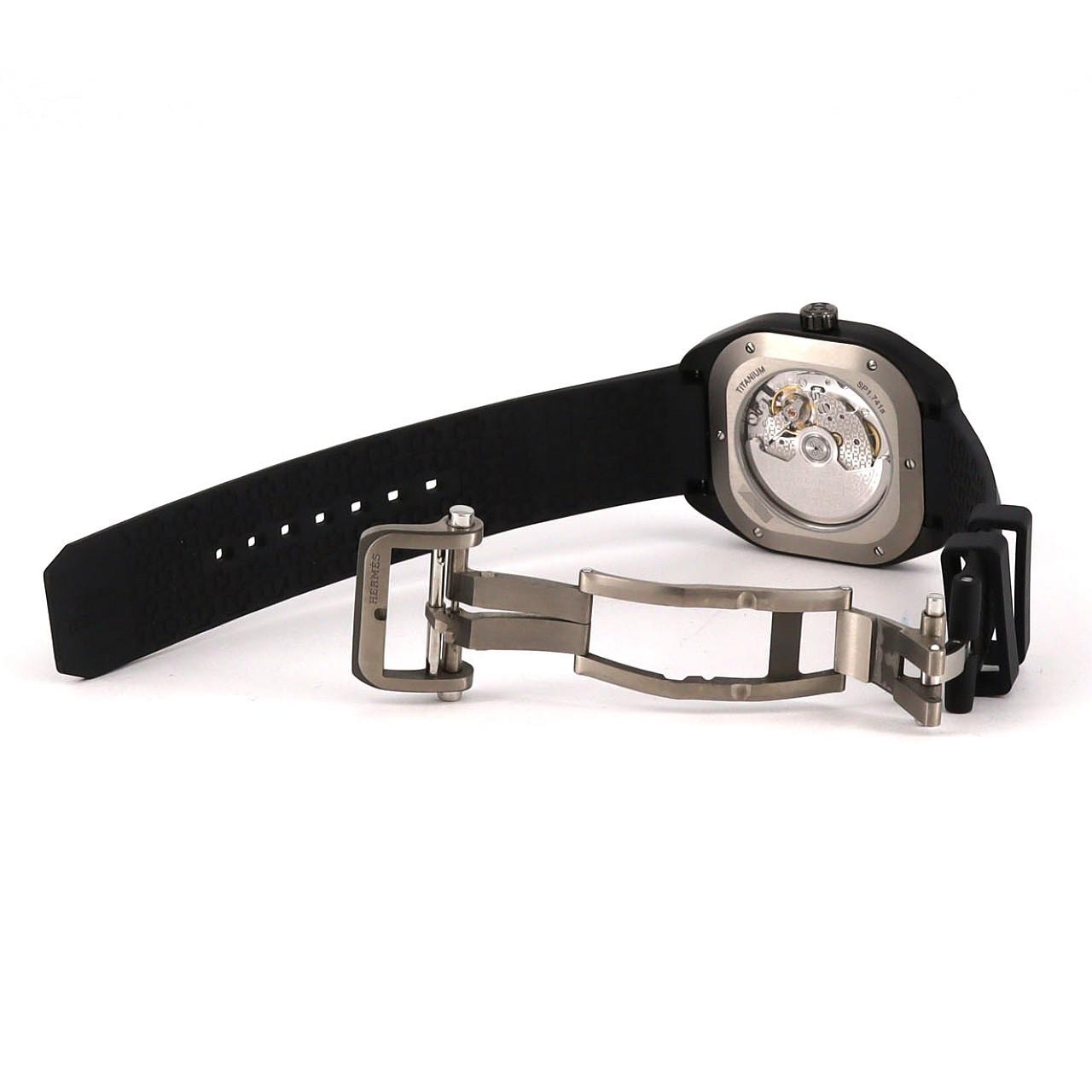 エルメス エルメスH08 DLC SP1.741 TI 自動巻