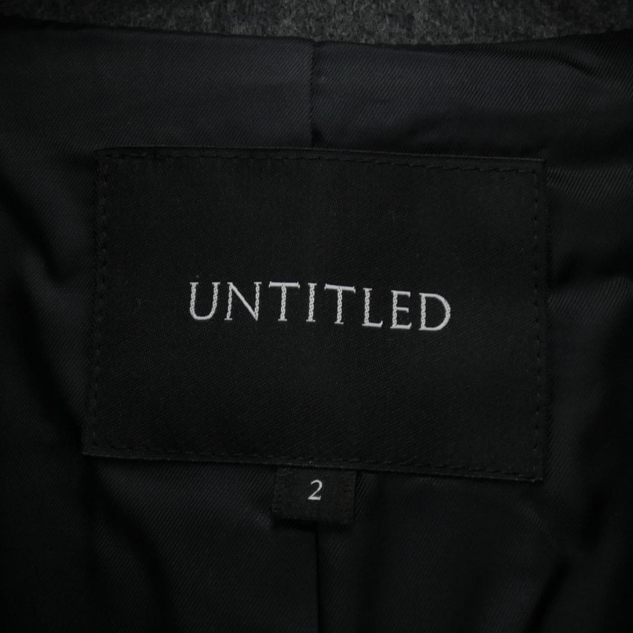 アンタイトル UNTITLED コート