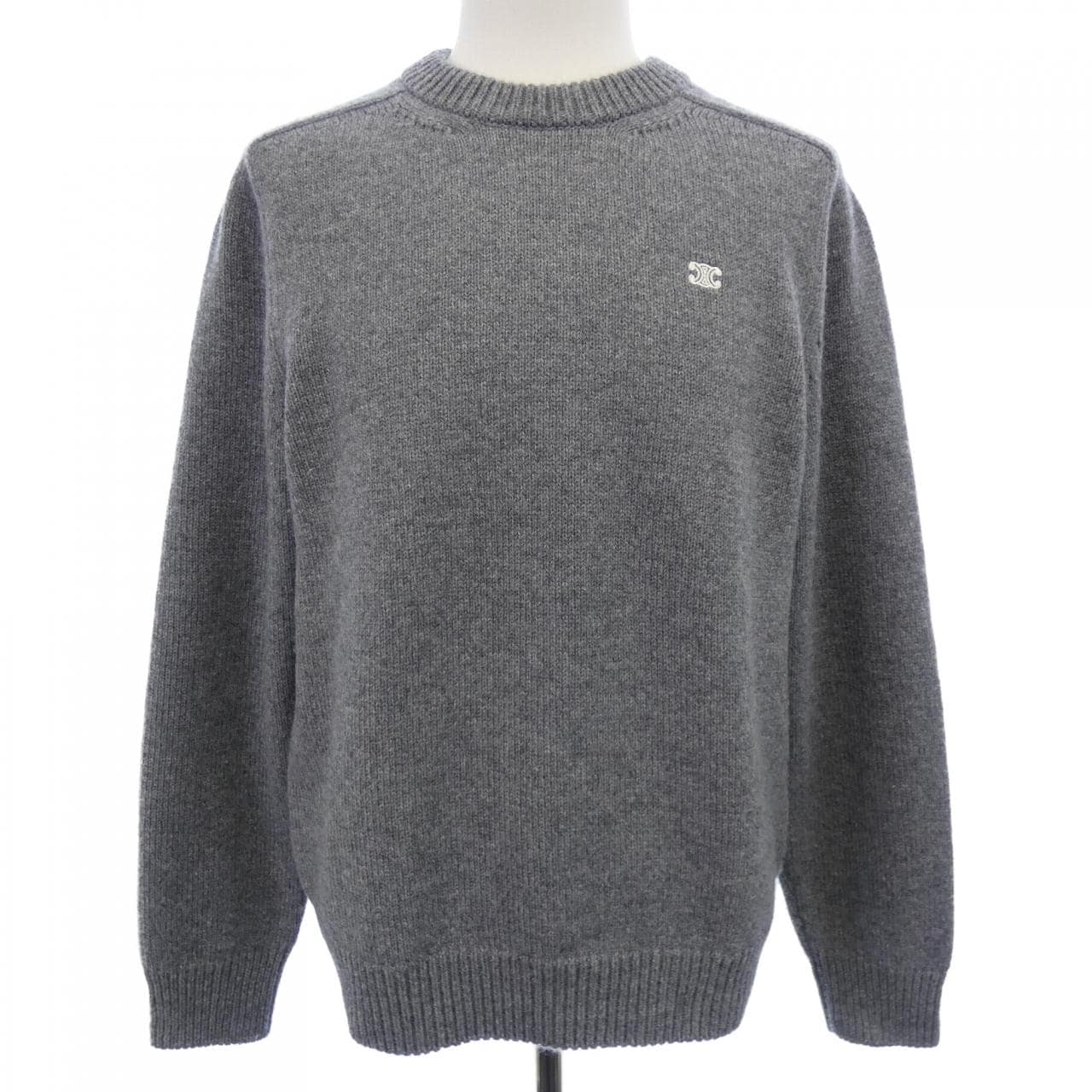 セリーヌ CELINE トリオンフ TRIOMPHE　クルーネックセーター 2AC85048T ニット