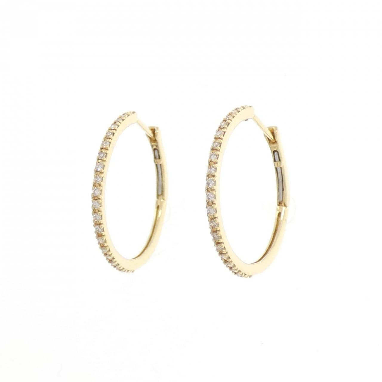 K18YG ダイヤモンド ピアス 0.20CT