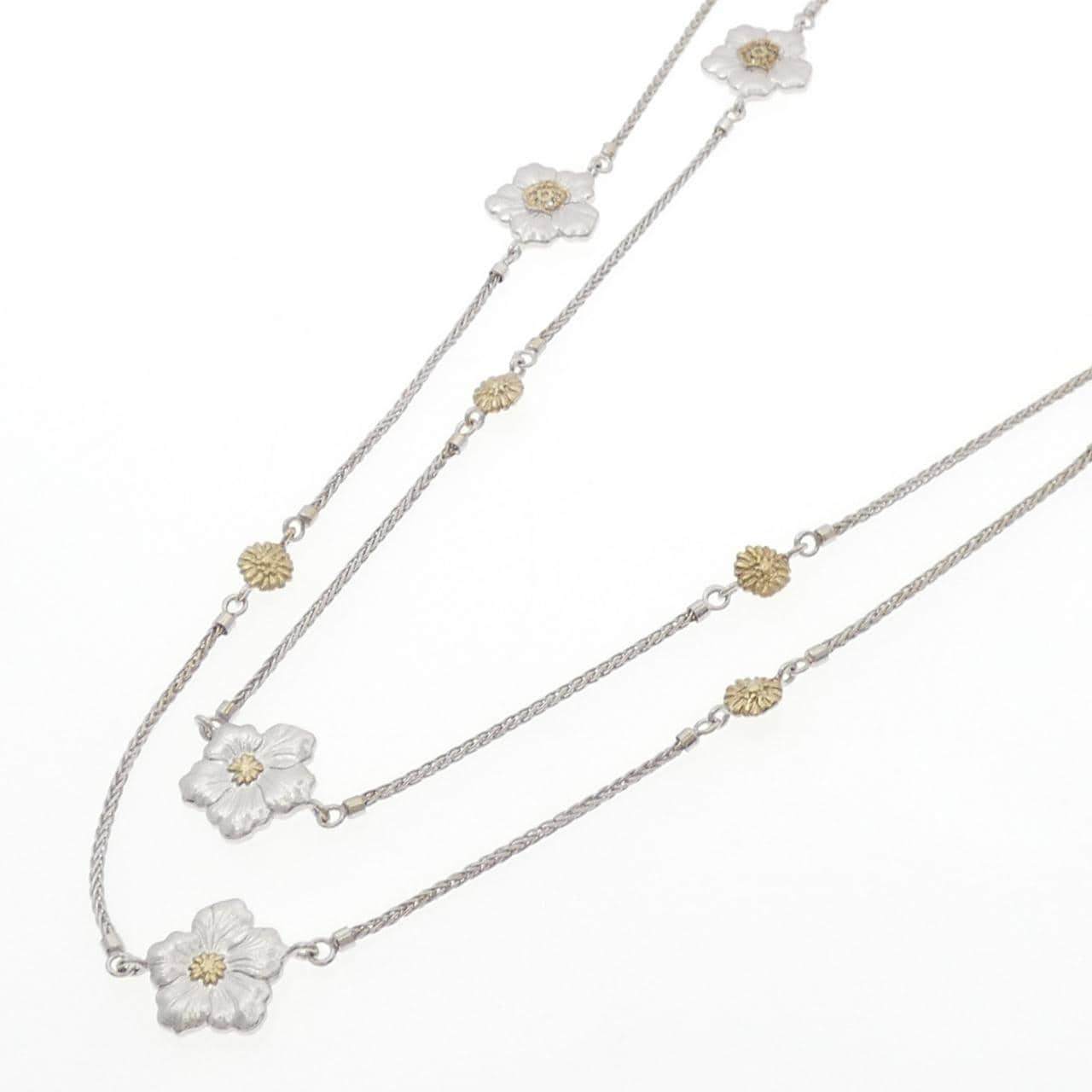 ブチェラッティ ブロッサム ヴェルメイユ ネックレス