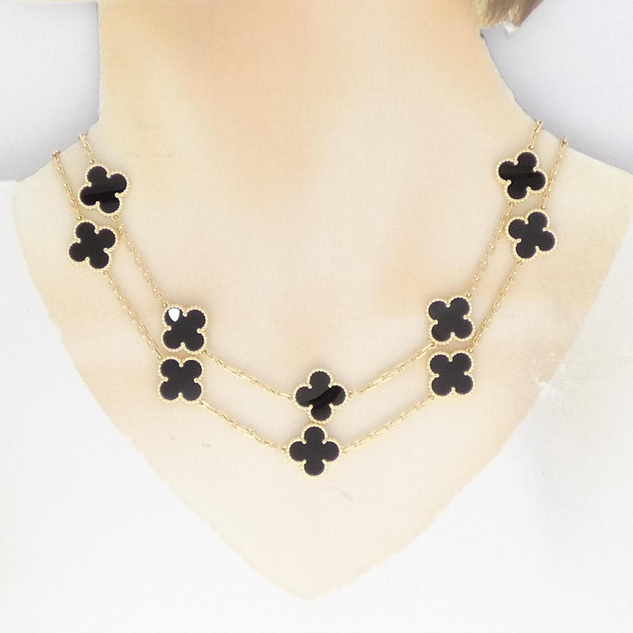 Van Cleef & Arpels vintage Alhambra 20 Motif Necklace