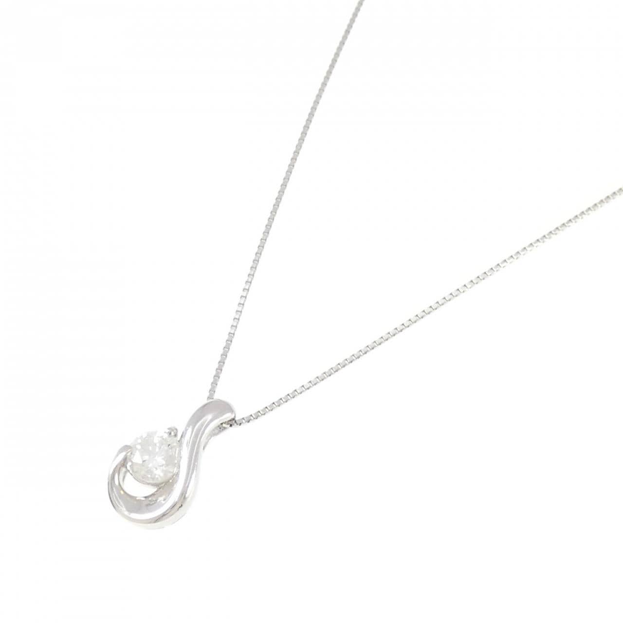 PT900/PT850 ダイヤモンド ネックレス 0.65CT