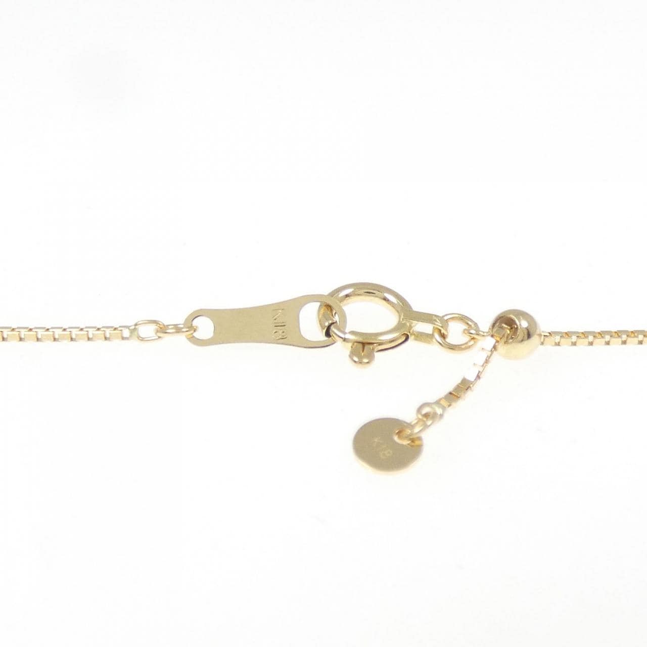 K18YG ダイヤモンド ネックレス 1.16CT