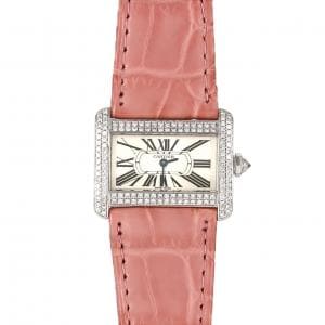 カルティエ ミニタンクディヴァン WG/2D WA301236 WG クォーツ