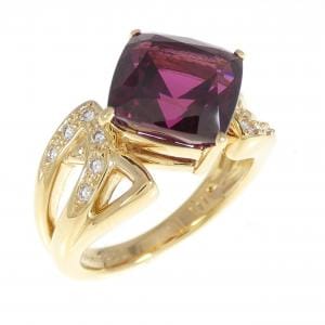 タサキ ガーネット リング 5.42CT