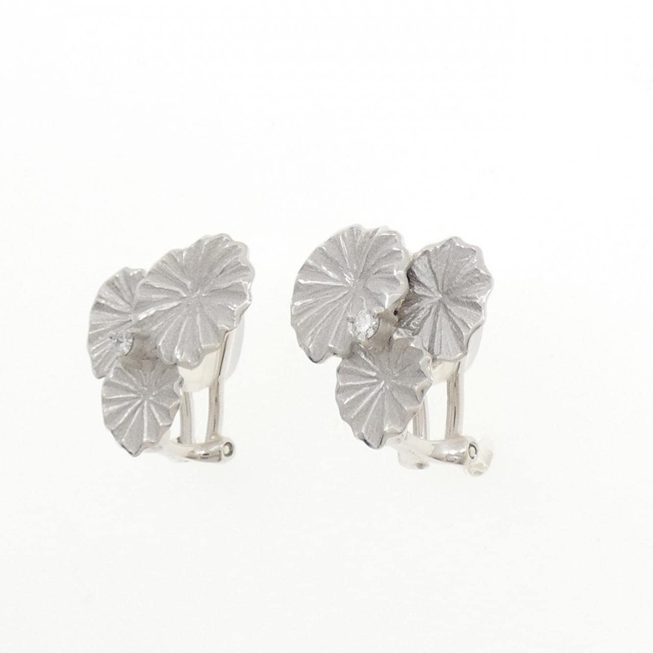 タムラシュンイチ ダイヤモンド イヤリング 0.06CT