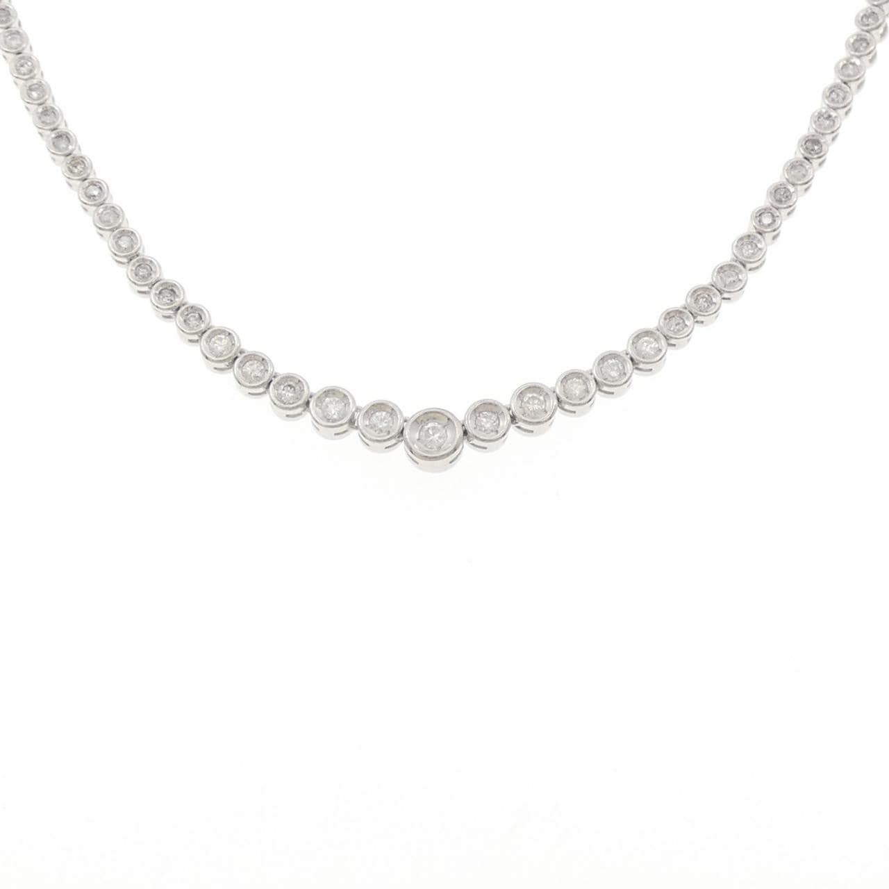 PT850 ダイヤモンド ネックレス 3.00CT